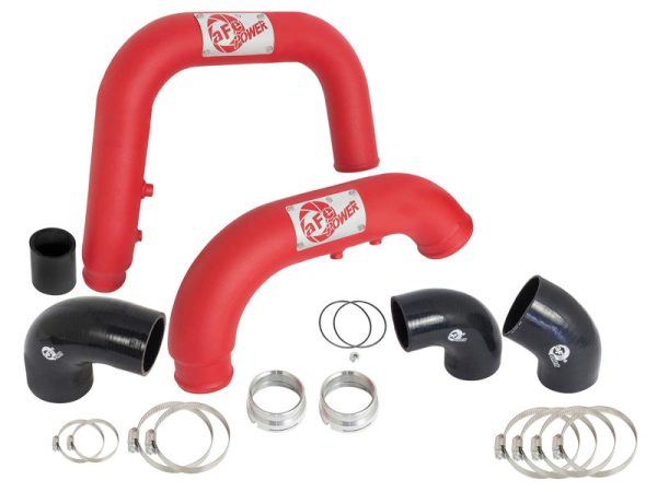 aFe BladeRunner Red Intercooler Tubes Combo 2016 GM Colorado Canyon I4-2.8L (td) Fashion