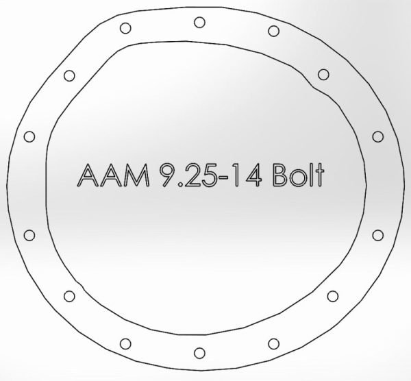 afe Front Differential Cover (Raw; Street Series); Dodge Diesel Trucks 03-12 L6-5.9 6.7L (td) Online Hot Sale