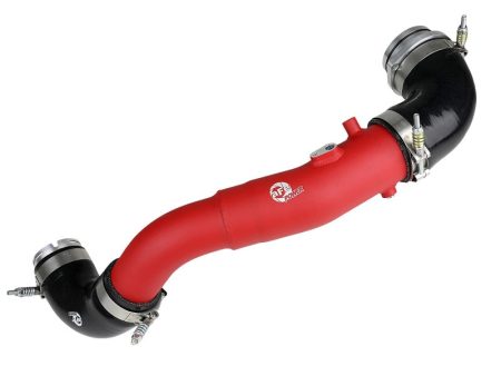 aFe 2020 Toyota Supra 3.0L 3in Red Intercooler Tube - Hot For Discount