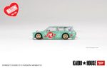 MINIGT 1:64 Kaido House Datsun 510 Wagon Hanami V1 Green Limited Discount