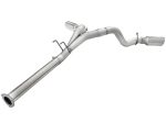 aFe Atlas Exhaust 4in DPF-Back Exhaust Aluminized Steel Polished Tip 11-14 ford Diesel Truck V8-6.7L Online now