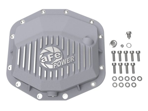 aFe 21-22 RAM 1500 TRX HEMI V8 6.2L(sc) Street Series Rear Differential Cover Raw w  Machined Fins For Discount