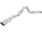 aFe Atlas 5in DPF-Back Aluminized Steel Exh Sys, Ford Diesel Trucks 11-14 v8-6.7L (td) Polished tip For Cheap