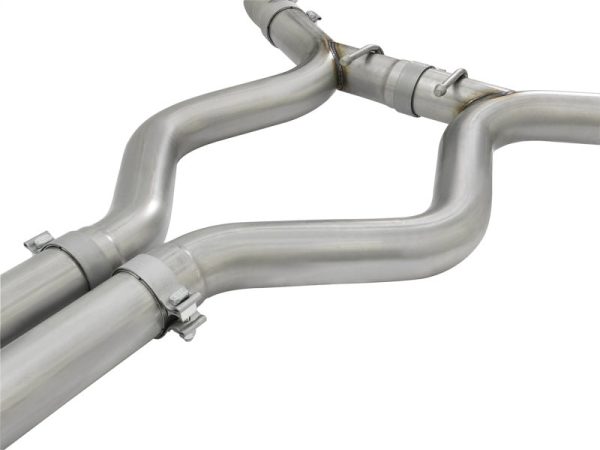 aFe MACHForce XP 3in Aggressive Toned Cat-Back Exhausts w  Polished Tips 15-17 Ford Mustang V6 V8 Online