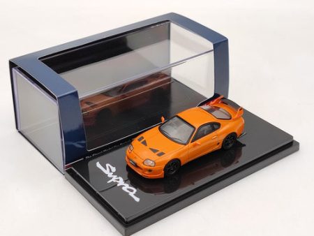 Hobby Japan 1 64 TOYOTA SUPRA A80 J.D.M Style Orange HJ641042CP Diecast Model Car Online Hot Sale