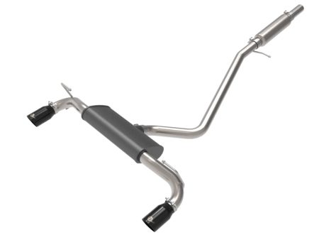 aFe Ford Bronco Sport 21-22 L3-1.5L (t) L4-2.0L (t) Vulcan Cat-Back Exhaust System- Black Tips Discount