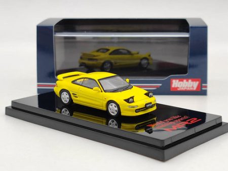 1 64 Hobby Japan TOYOTA MR2 SW20 GT-S Open Headlights 1996 Yellow HJ641045HY Supply