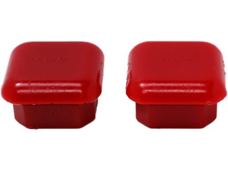 Energy Suspension Universal End Cap Bushing Set 1.65 SQ - Red Sale