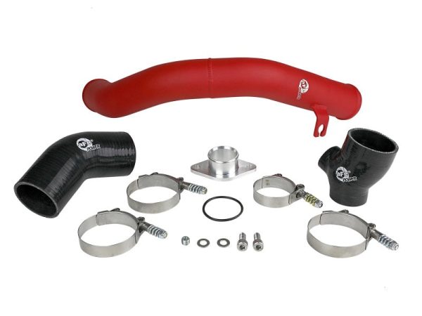 aFe BladeRunner 2.5in Aluminium Hot Side Charge Pipe 15-20 Subaru WRX 2.0T - Red Cheap