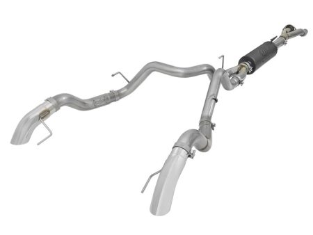 aFe MACH Force-XP Cat-Back Exhaust w  Dual Hi-Tuck Pol Tips 17-18 Ford F-150 Raptor V6-3.5L Fashion