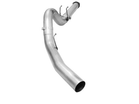 aFe Atlas Exhausts 5in DPF-Back Aluminized Steel Exhaust System 2015 Ford Diesel V8 6.7L (td) No Tip on Sale