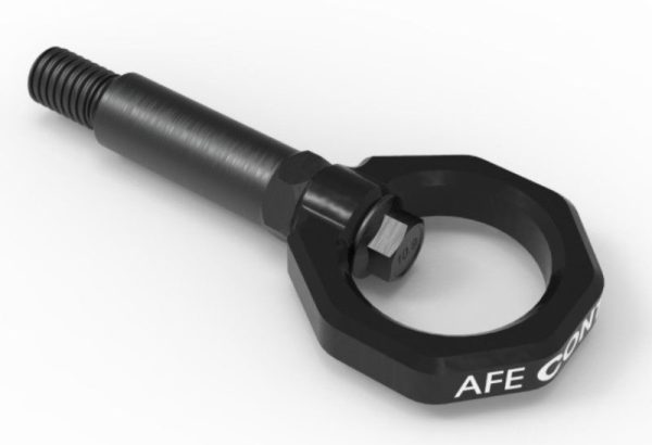 aFe Control Front Tow Hook Black 20-21 Toyota GR Supra (A90) Sale