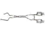 aFe MACHForce XP 3in 304 SS Cat-Back Dual Mode Exhaust w  Polished Tips 16-17 Cadillac ATS-V V6-3.6L Hot on Sale