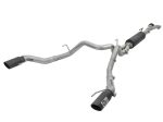 aFe MACH Force-Xp 3in to 3-1 2in 304 SS Cat-Back Exhaust w Black Tip 17-18 Ford F-150 Raptor V6 3.5L on Sale